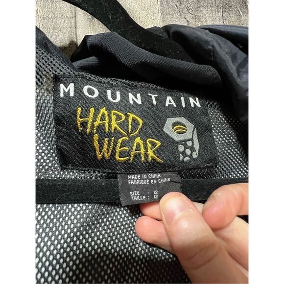 Mountain Hardwear Conduit Red and Black Coat Jacket Sz 12 - Picture 7 of 8